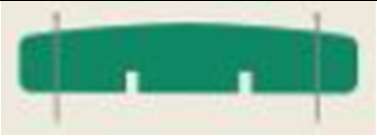 Lames terrasse lisse bombée